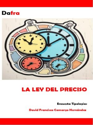 cover image of La ley del preciso